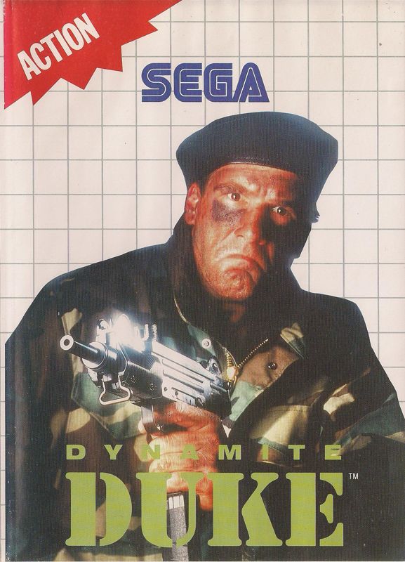 Dynamite Duke box art for Sega Master System